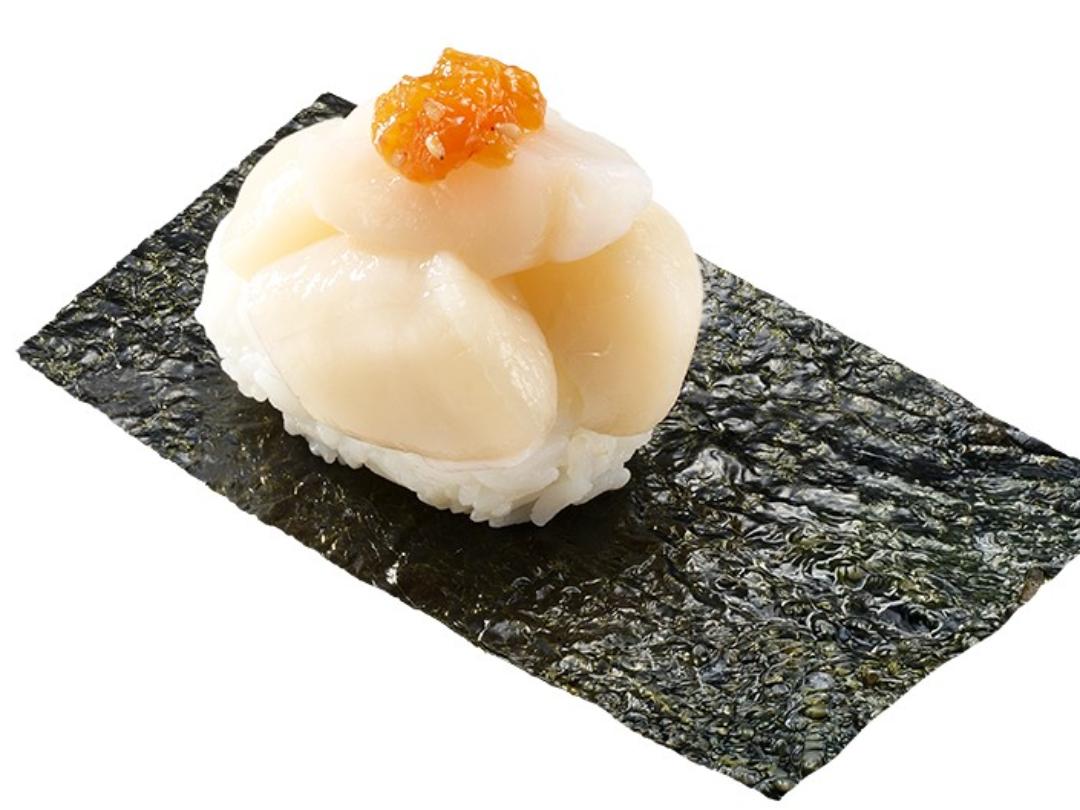 スパイシーポキ　ほたての包み寿司