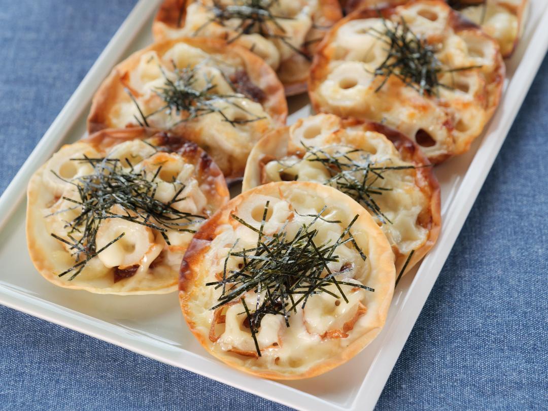 和風照りマヨミニピザのレシピ・作り方