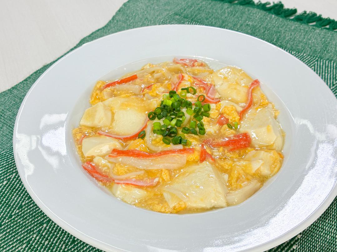 ふんわり卵の天津豆腐のレシピ・作り方