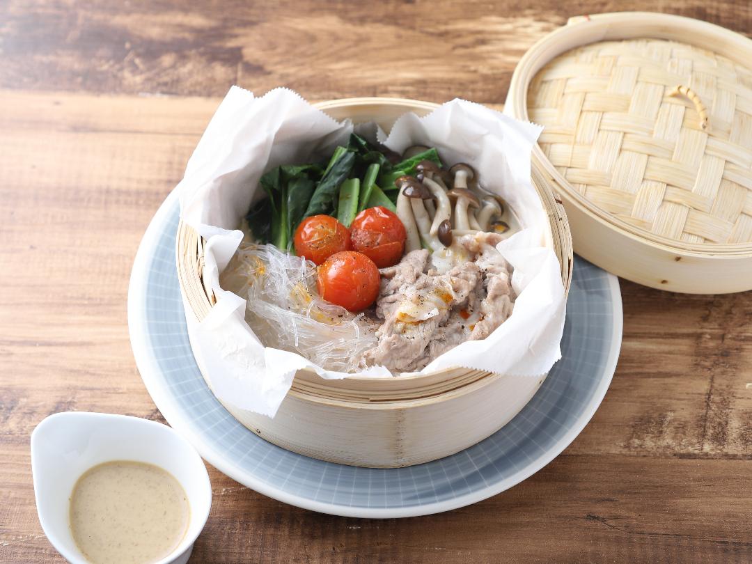 「金のごまだれ」麻辣担々せいろ