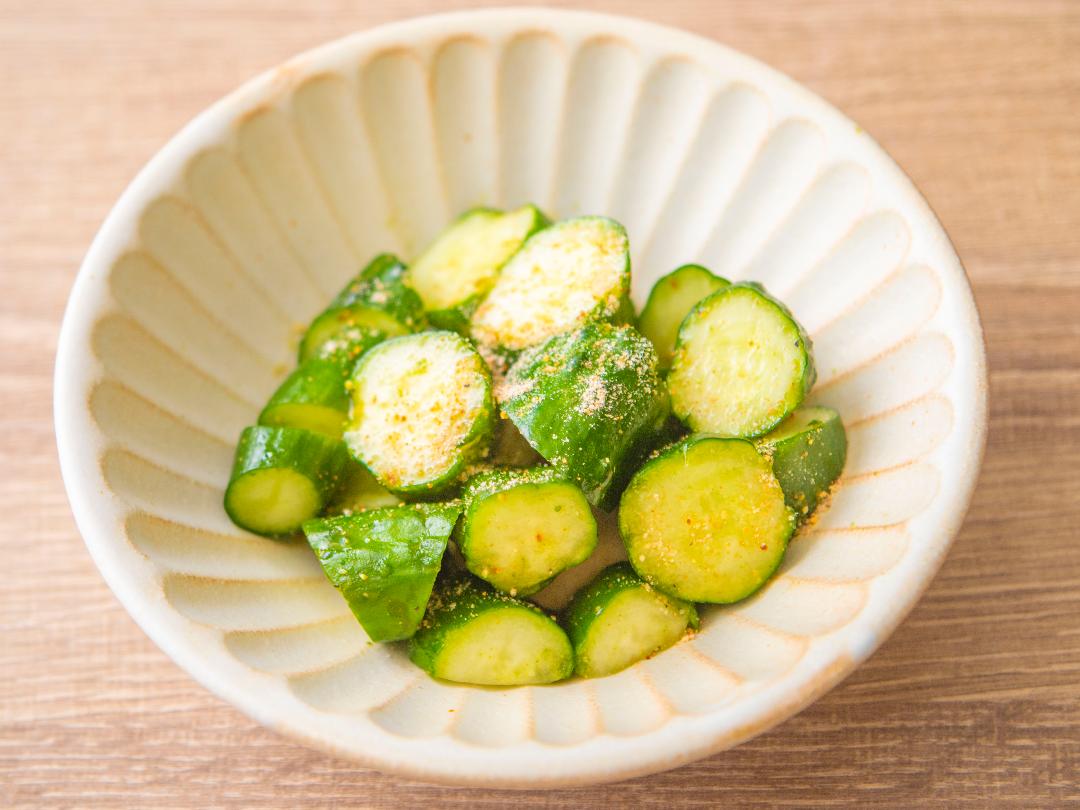 【リュウジさんコラボ】「味ぽんスパイス」できゅうりの浅漬けのレシピ・作り方