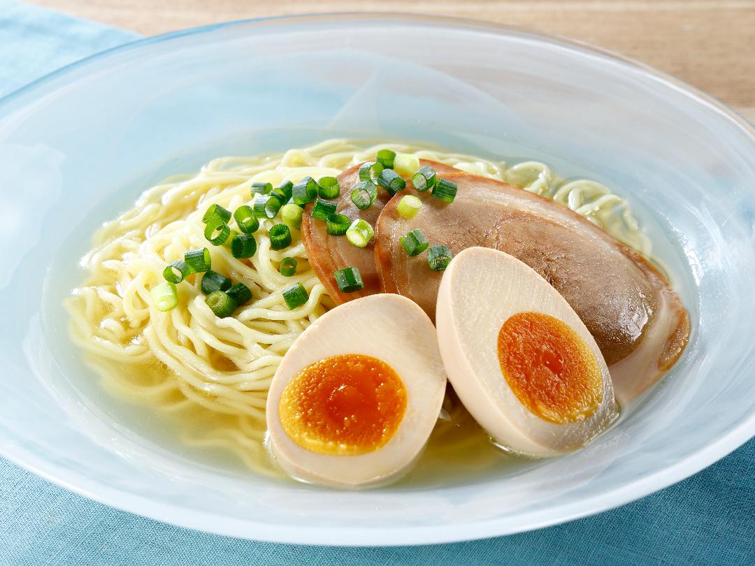 鶏うま塩冷やしラーメンのレシピ・作り方
