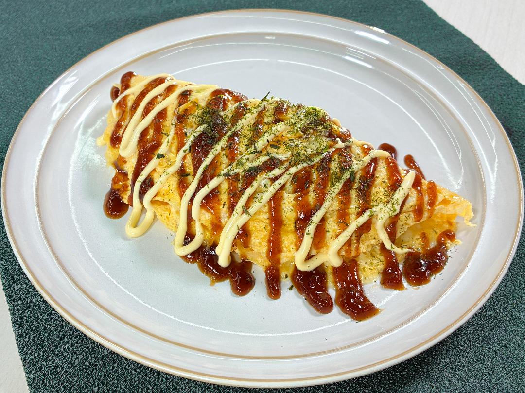 お皿の上で完成！レンジで作るとんぺい焼きのレシピ・作り方