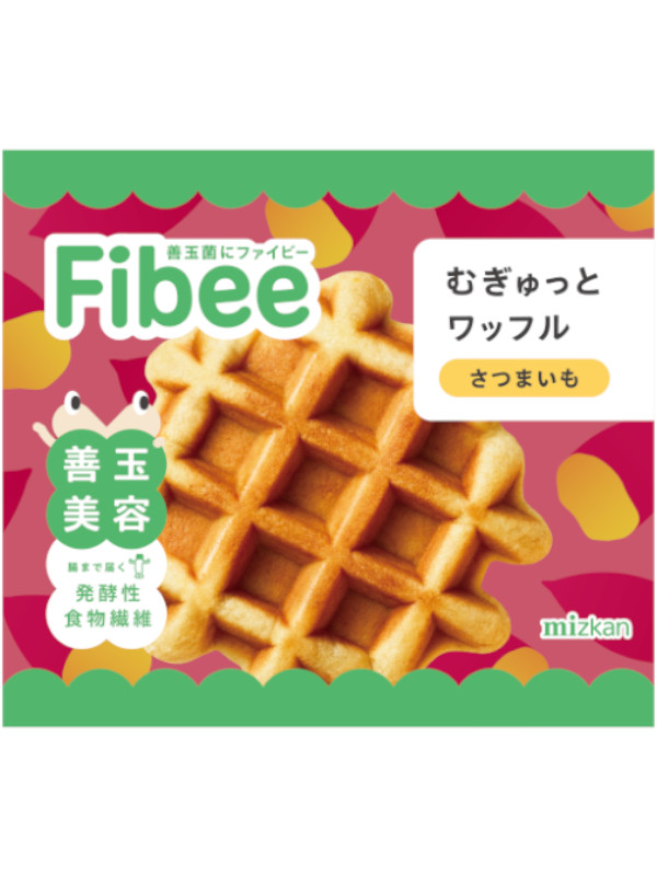 Ｆｉｂｅｅ　むぎゅっとワッフルさつまいも