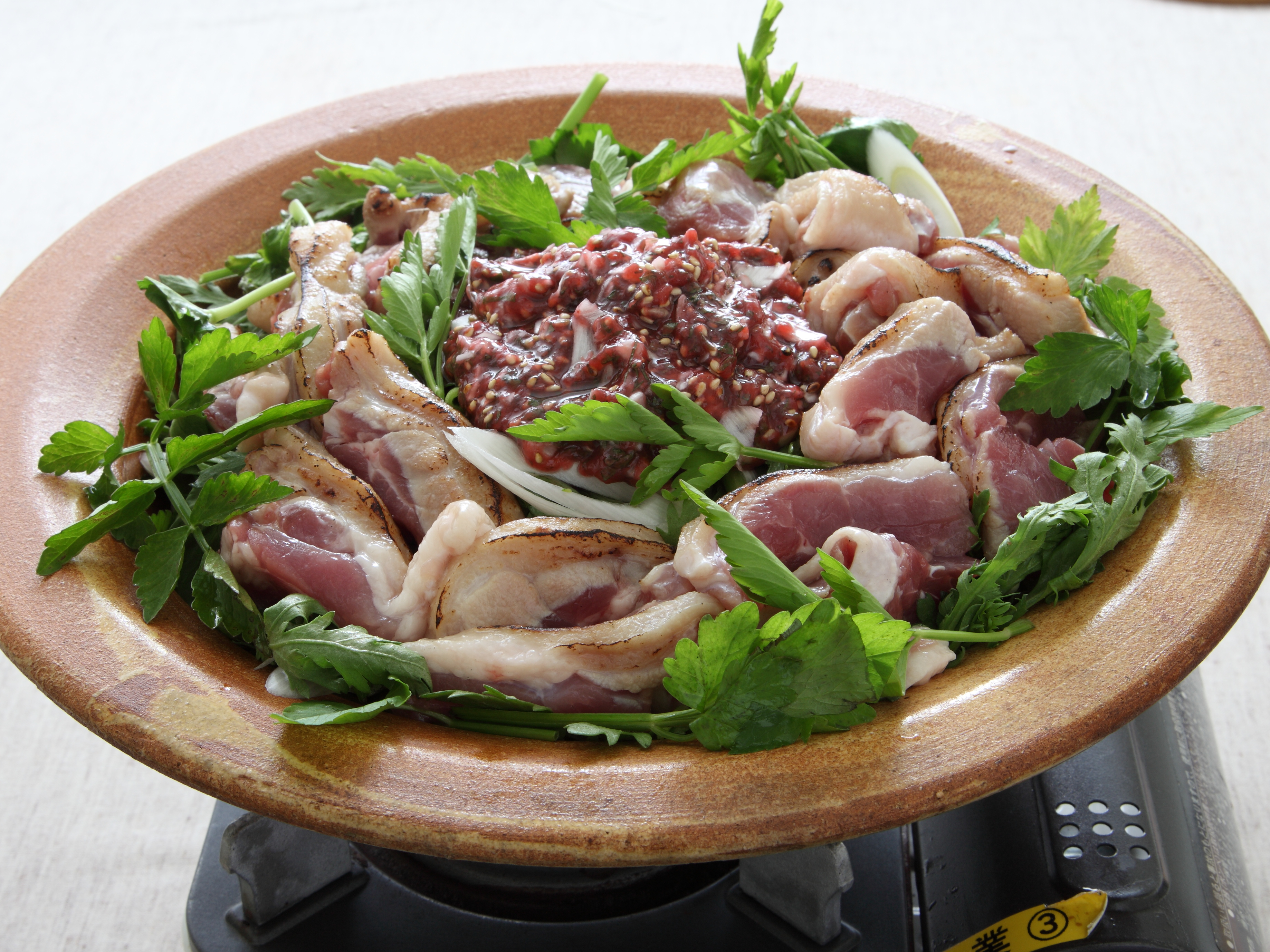 炙り鴨の梅塩ちゃんこ鍋