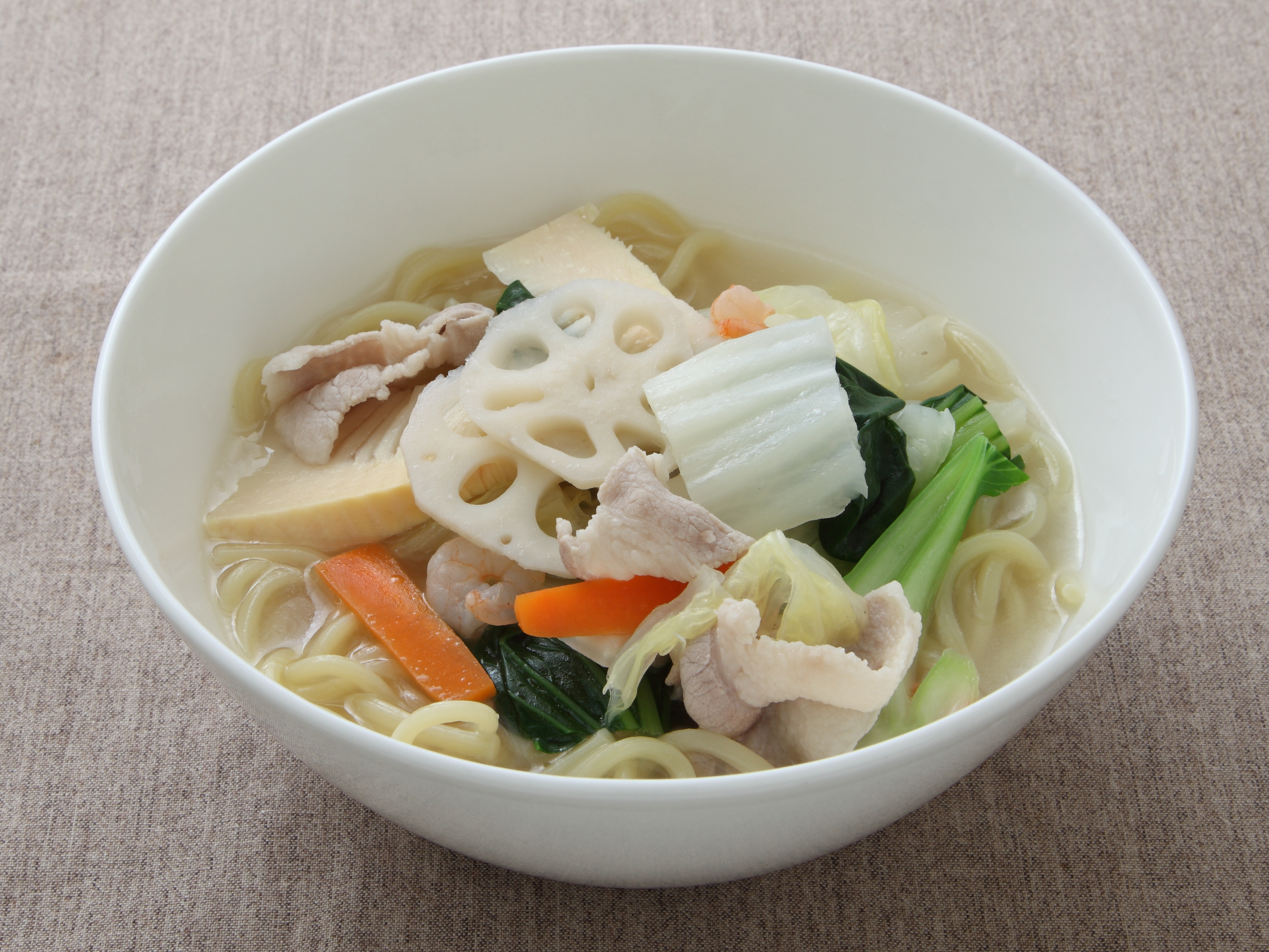 冬野菜の塩ちゃんぽん麺