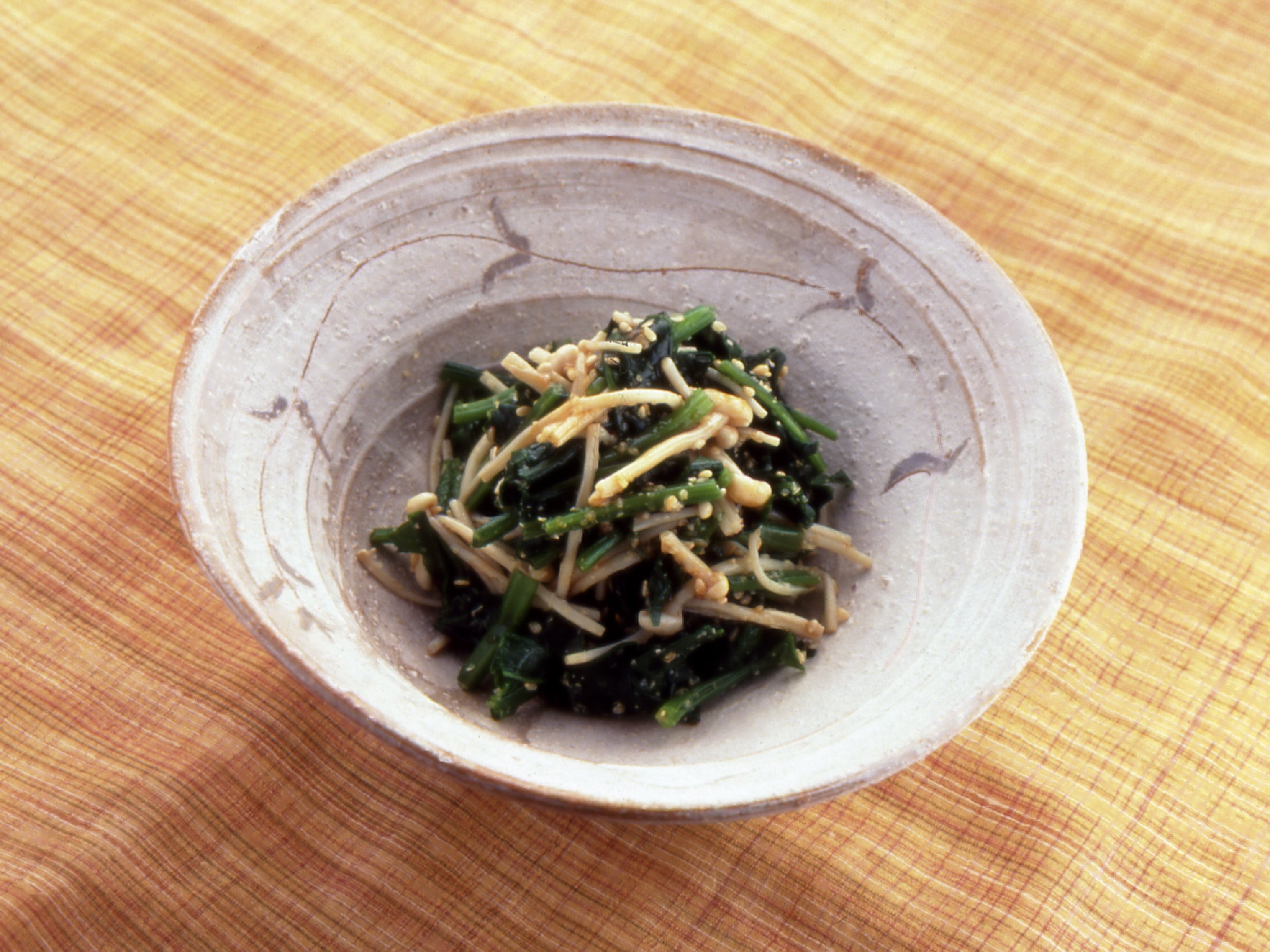 小松菜ときのこのおひたしのレシピ 作り方 レシピ ミツカン業務用商品 メニューサイト