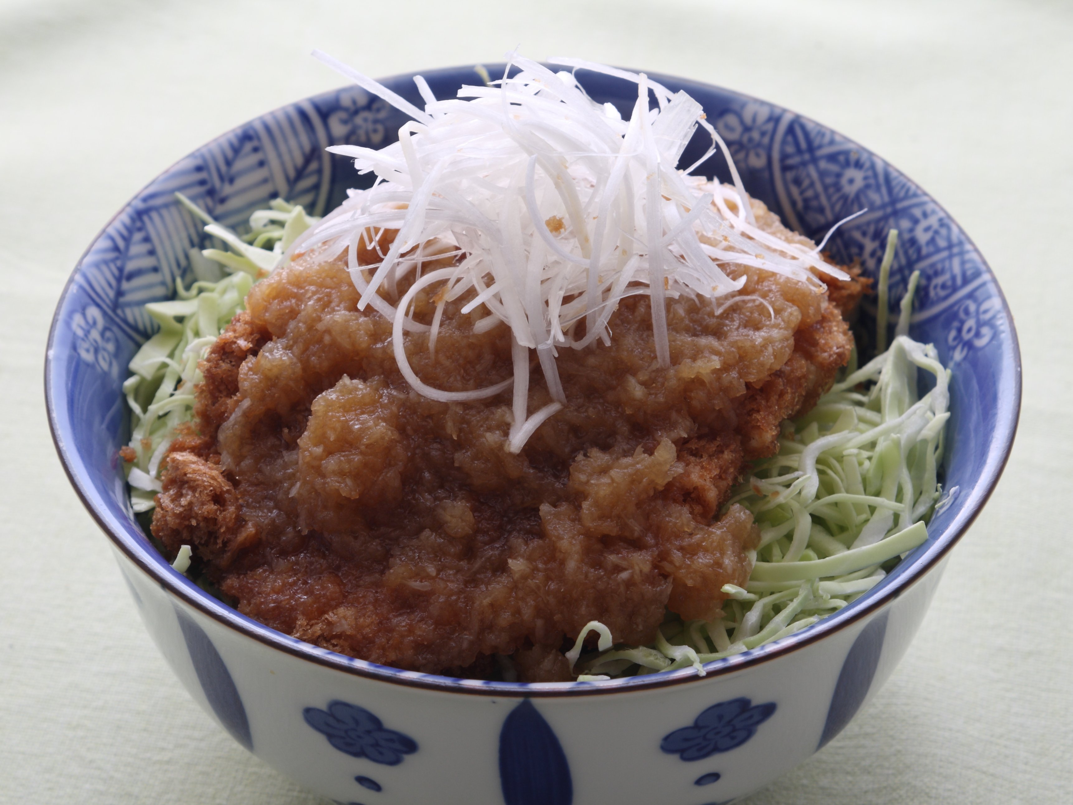 甘辛ねぎトンカツ丼