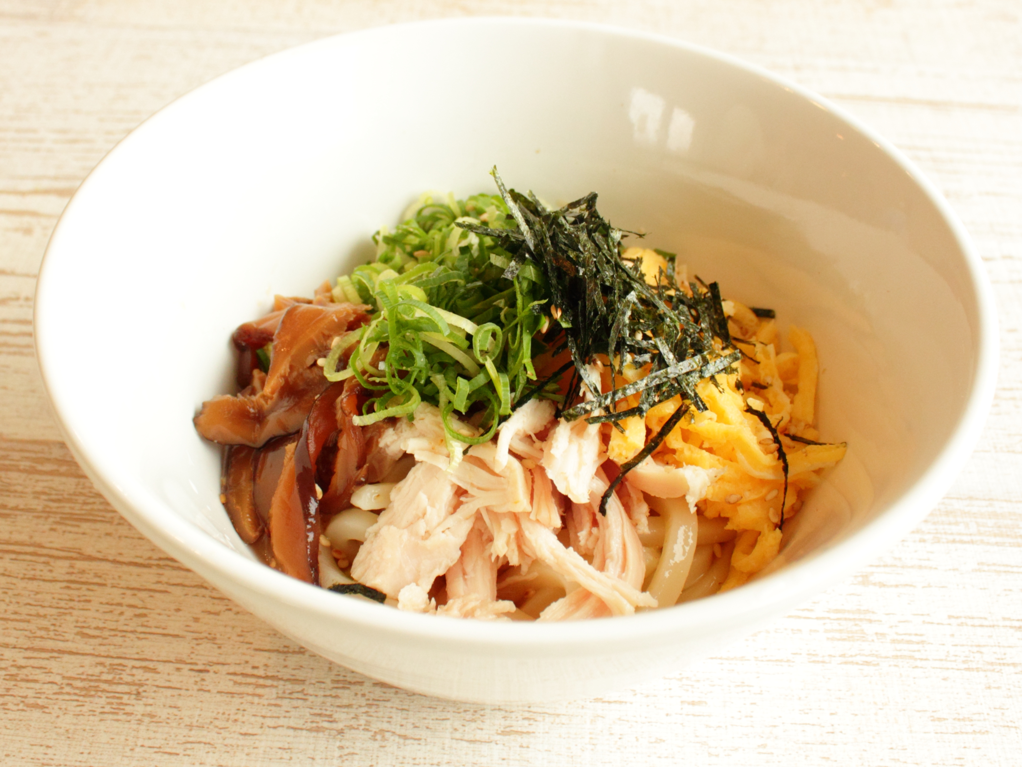 鶏スープ混ぜ麺