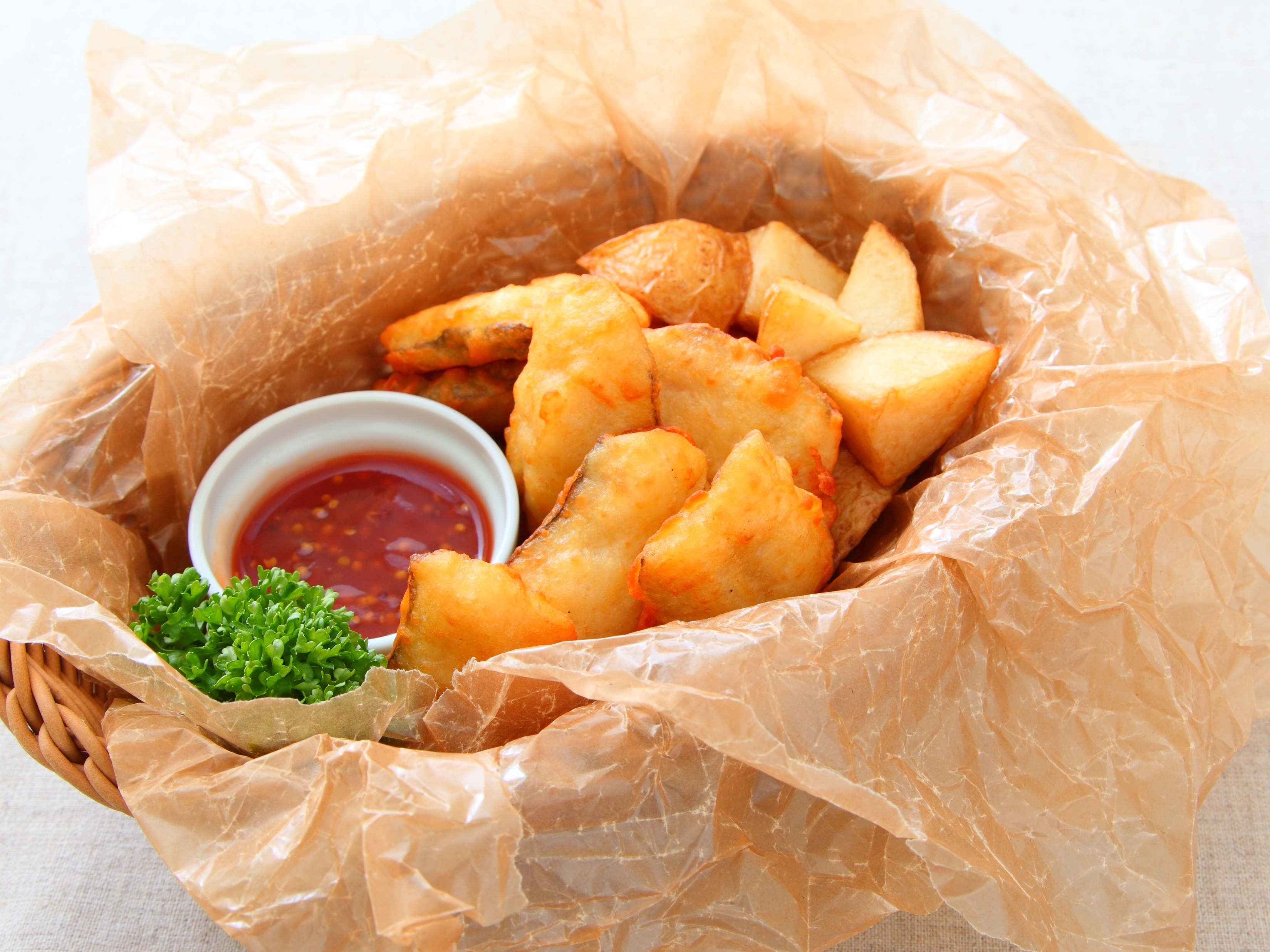 春のフィッシュ＆チップス