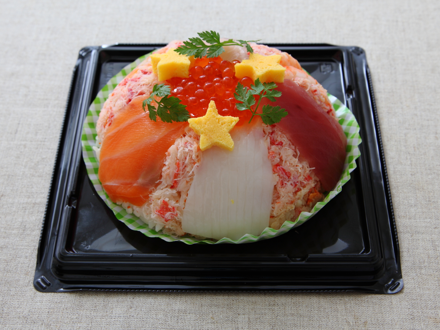 七夕ドームケーキすしのレシピ 作り方 レシピ ミツカン業務用商品 メニューサイト
