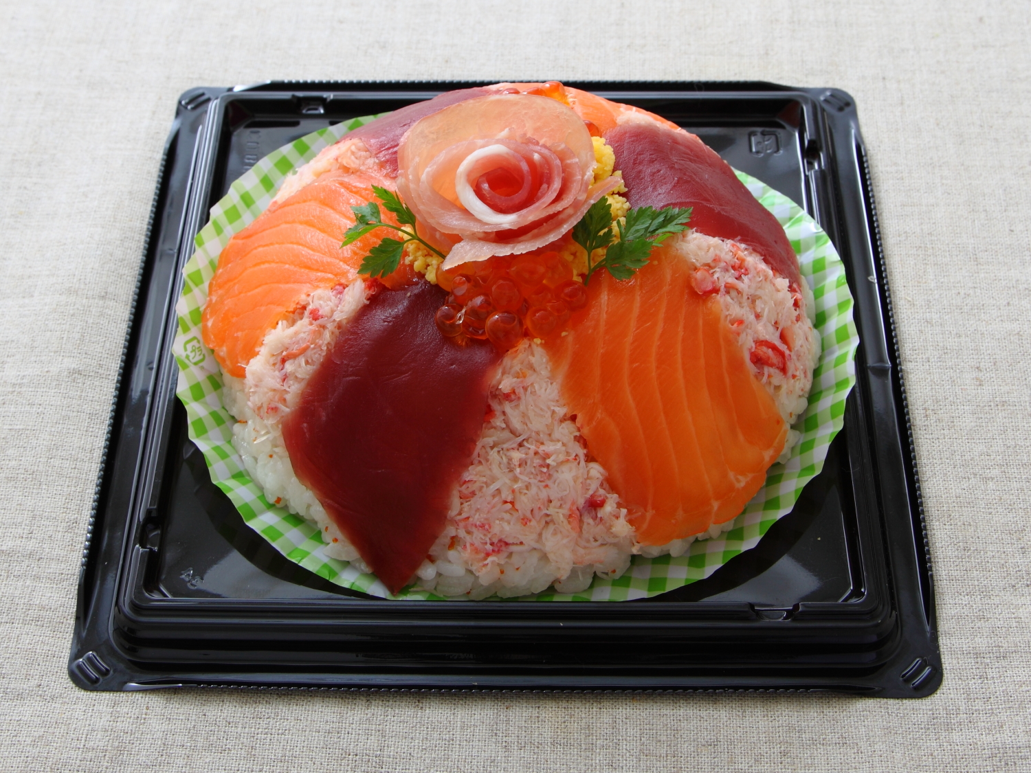 母の日ドームケーキすし