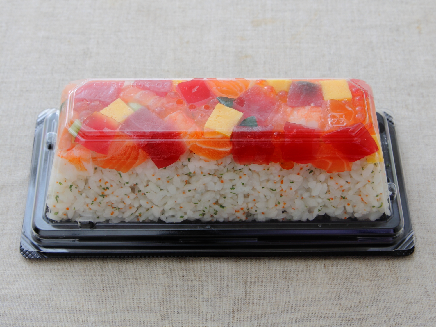海鮮ボックスケーキすし