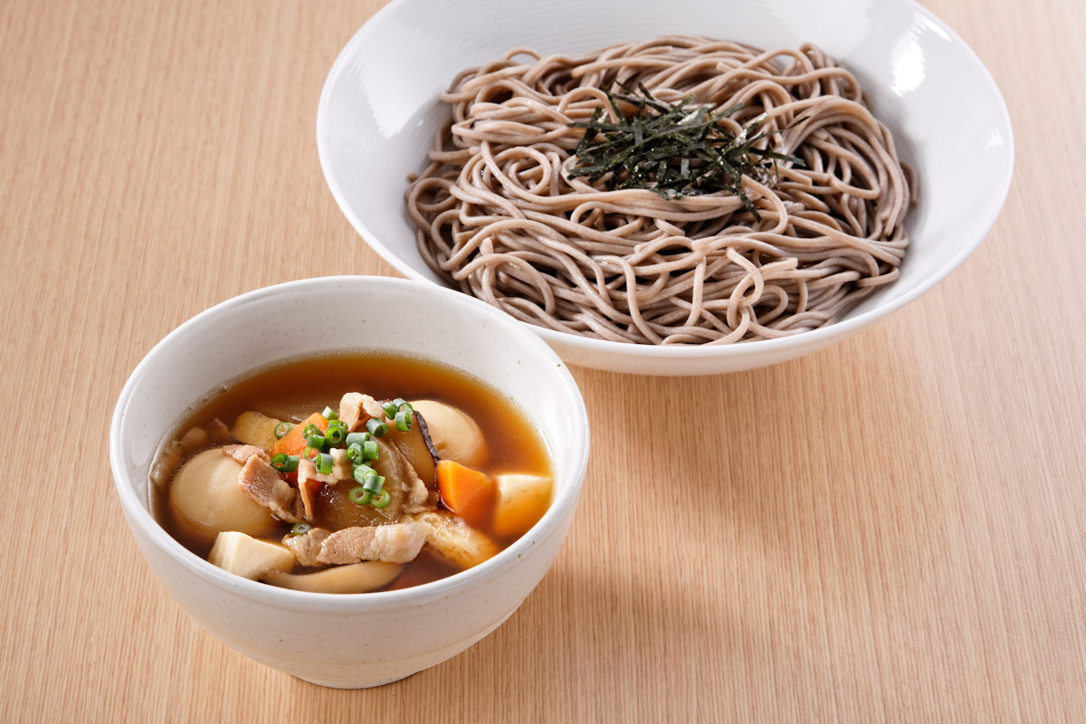 茨城風　つけけんちんそば
