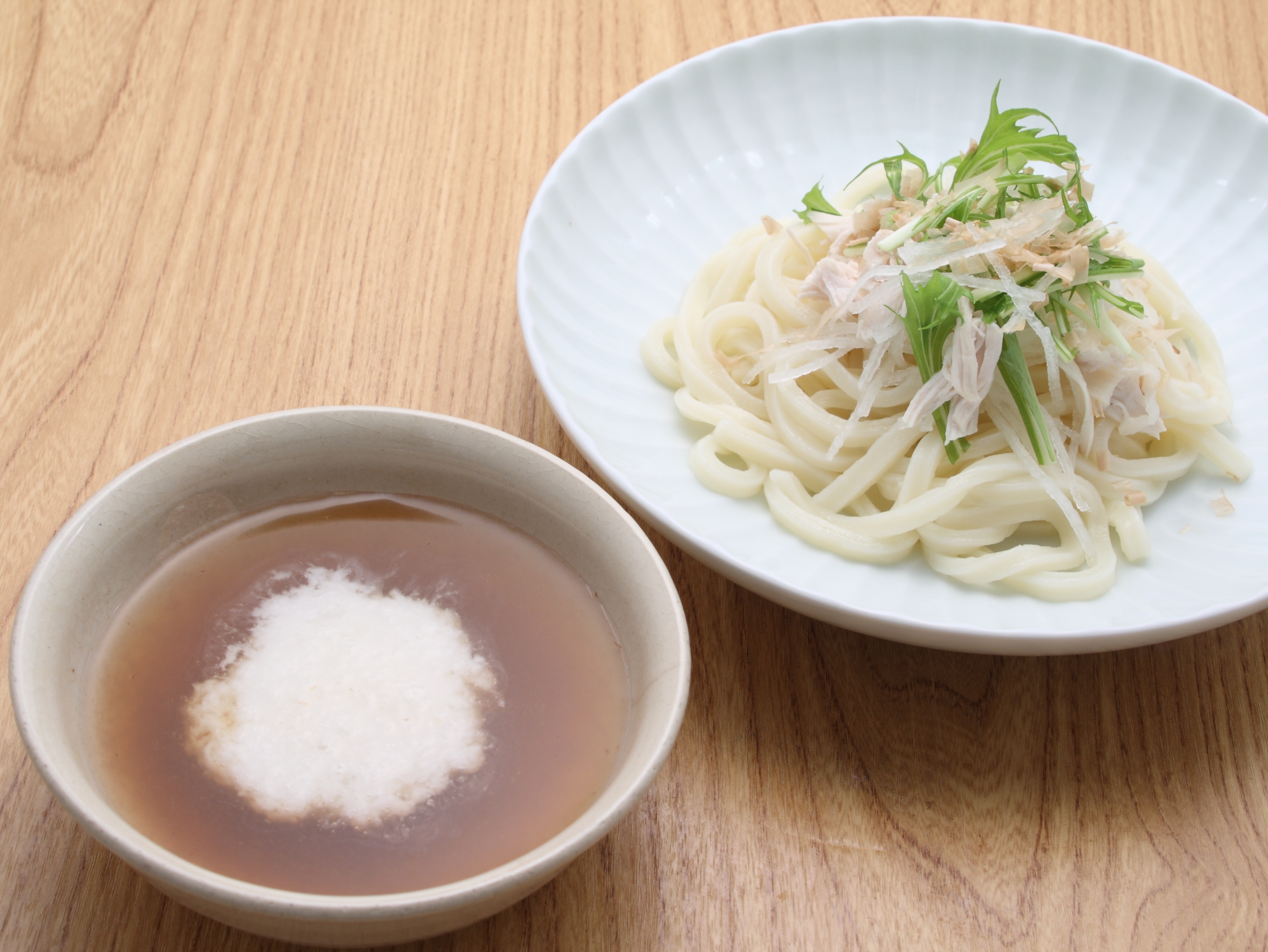 梅とろろつけうどん