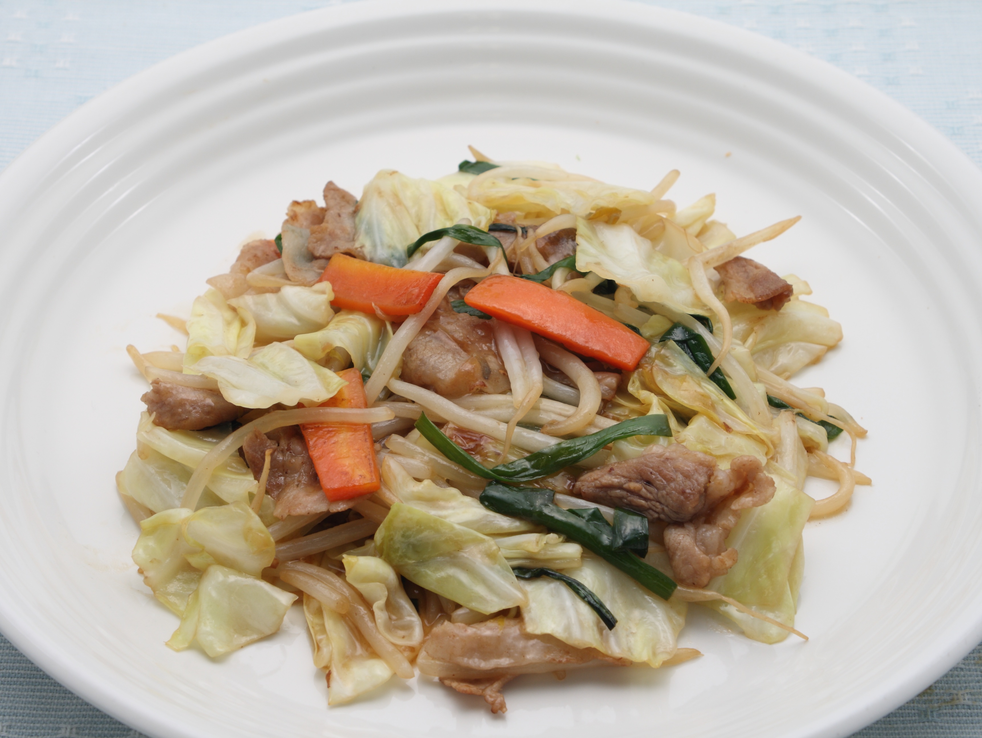 豚肉と野菜のぽん酢炒め