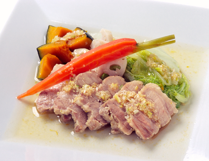 豚肉の塩だれ漬け