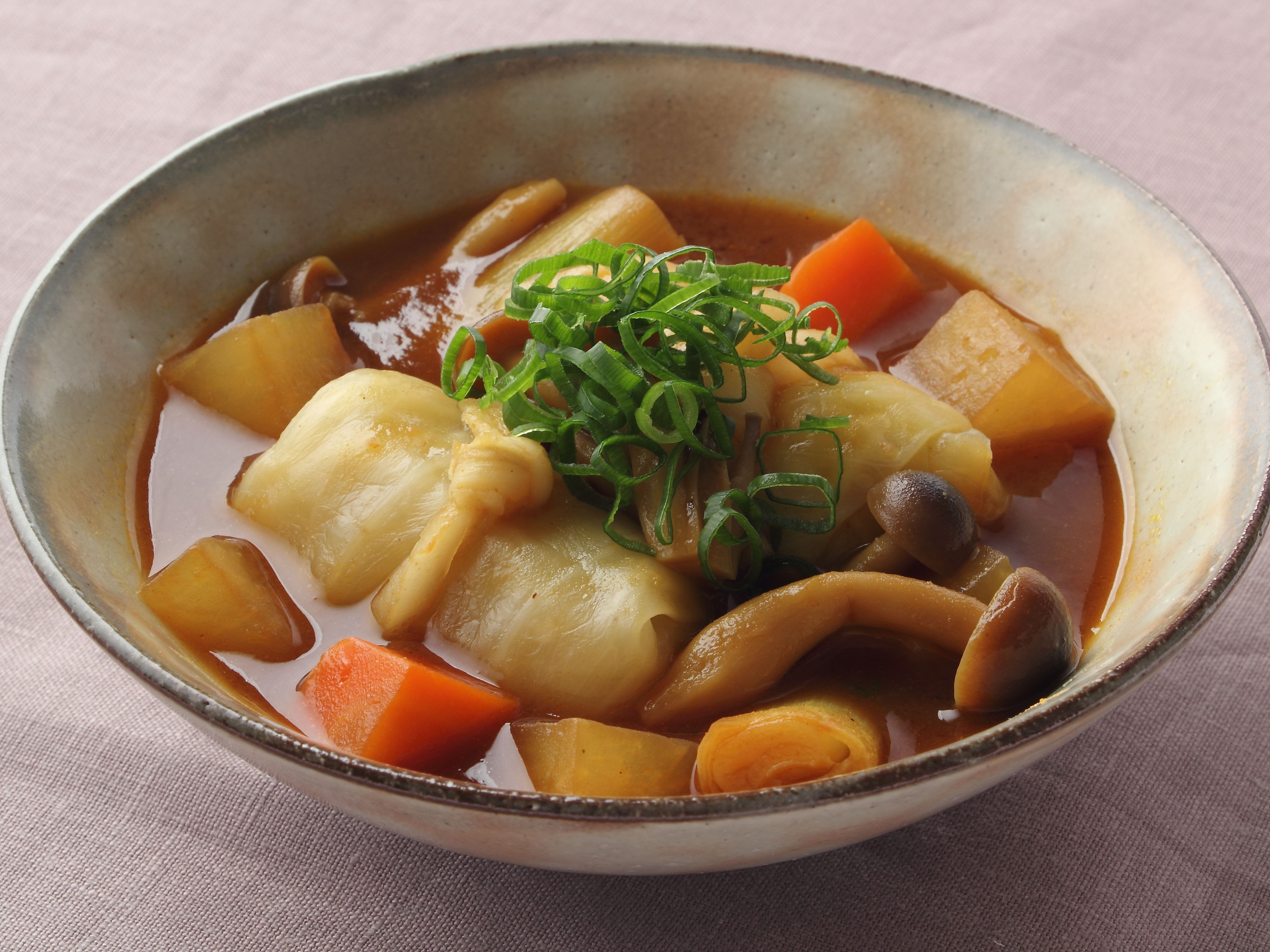 ロールキャベツの和風カレー煮込み