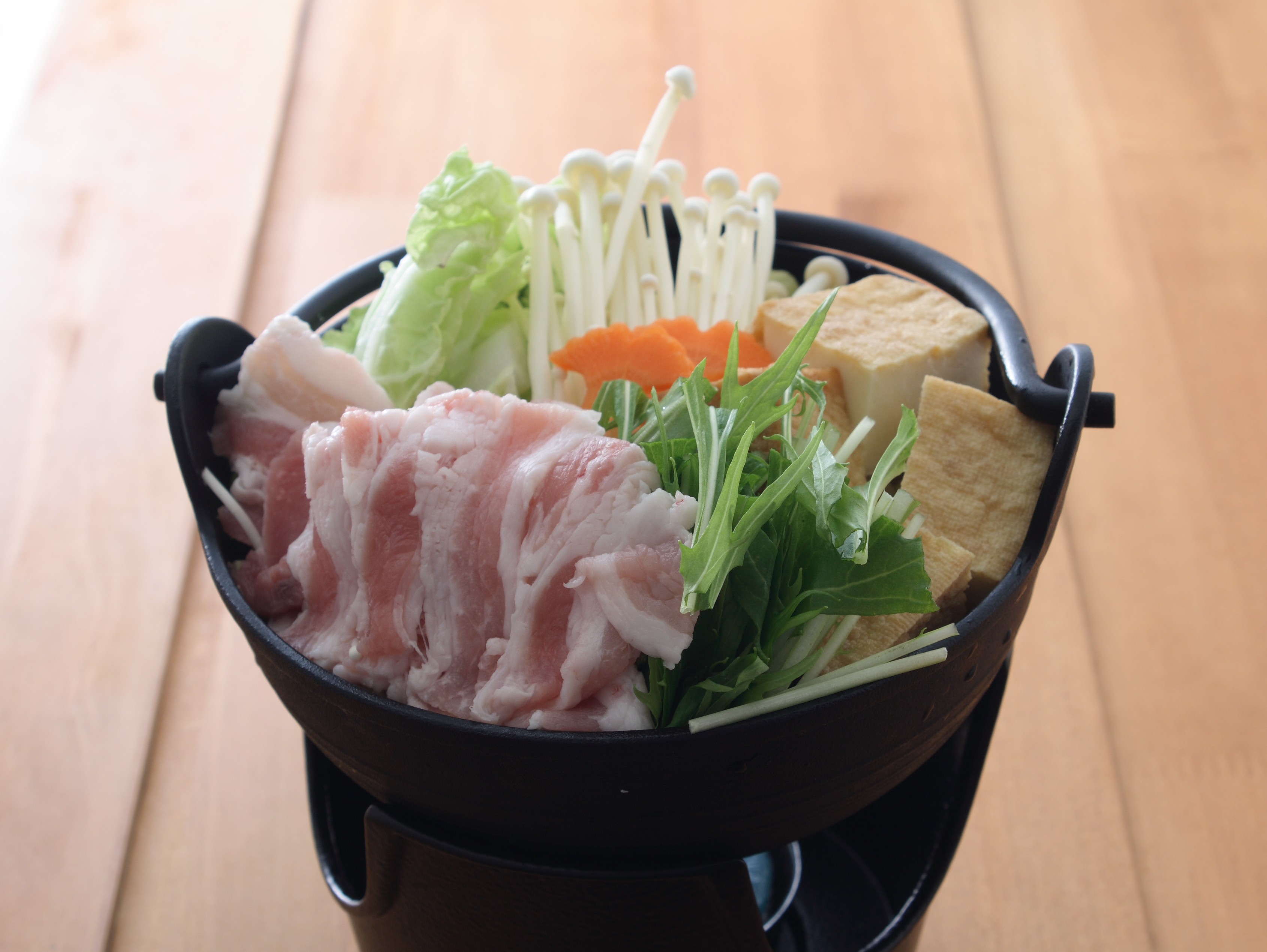 豚しゃぶ蒸し鍋