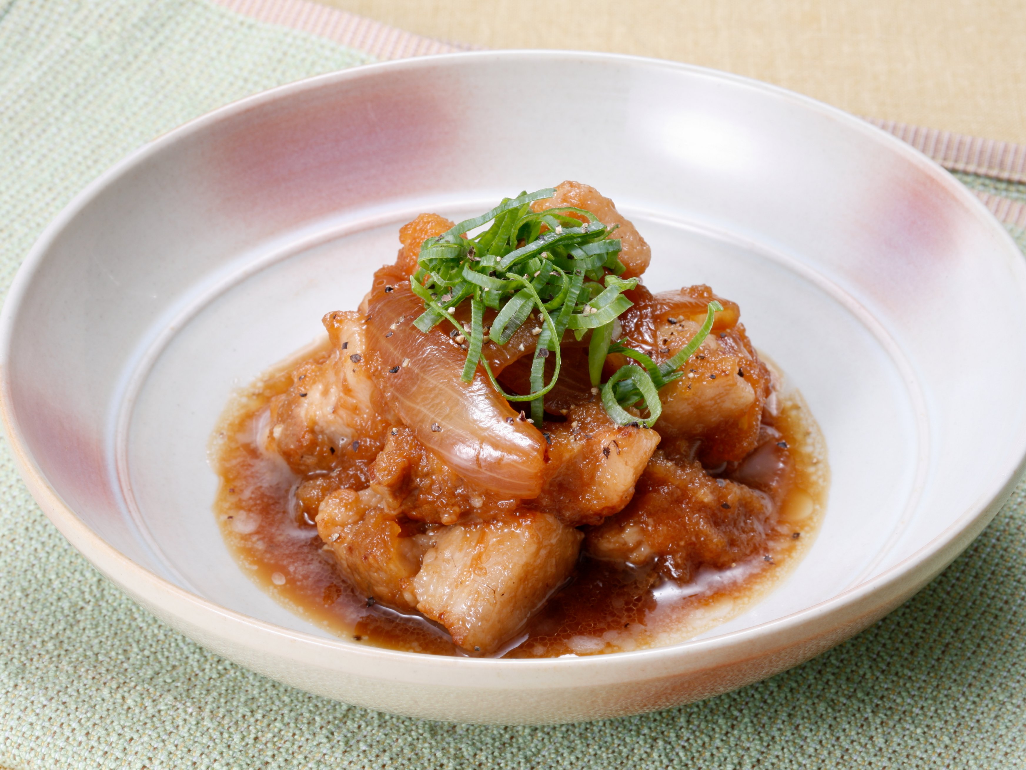 豚バラ肉のみぞれ酢煮