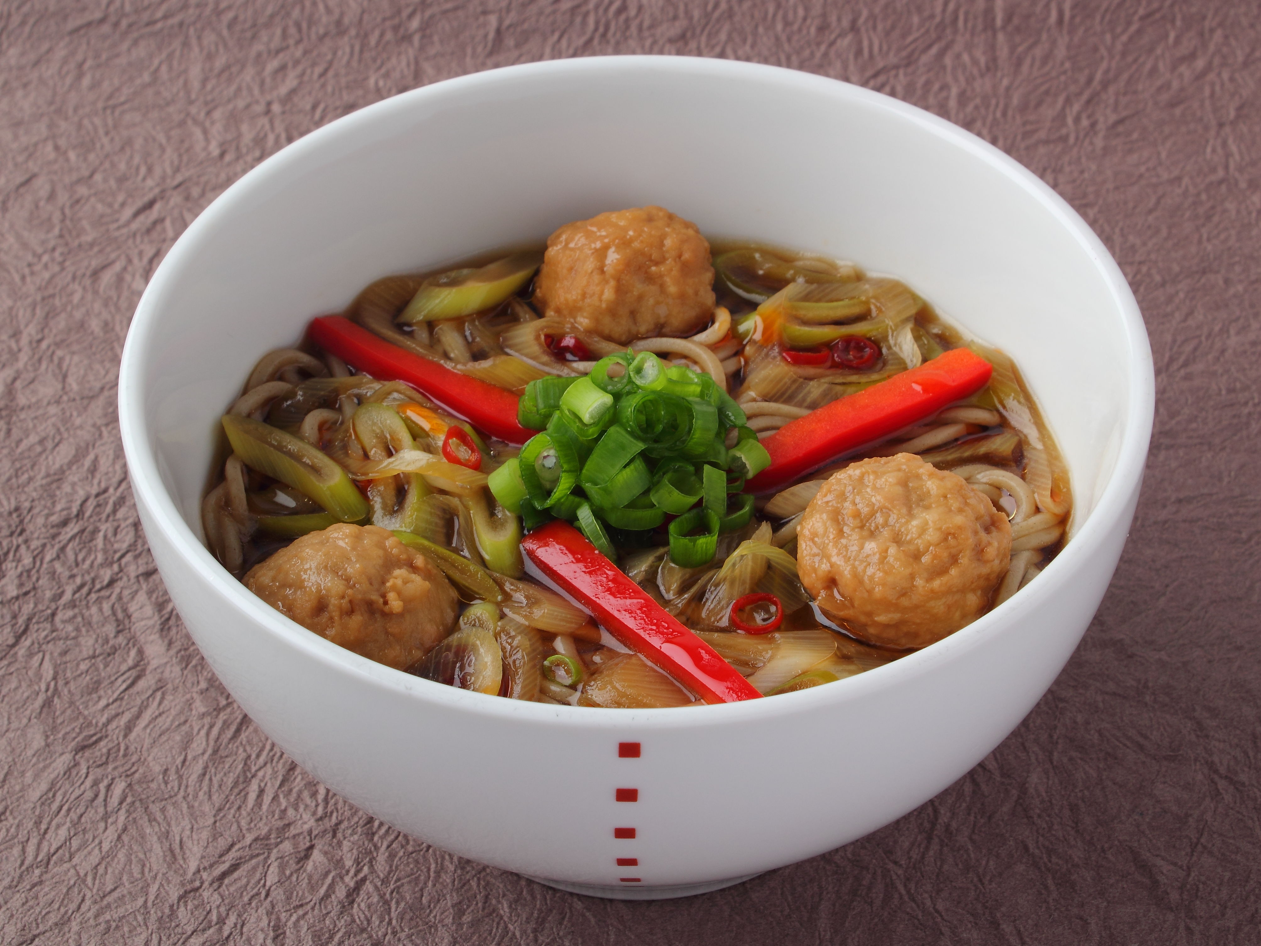 ごまラー肉団子そば