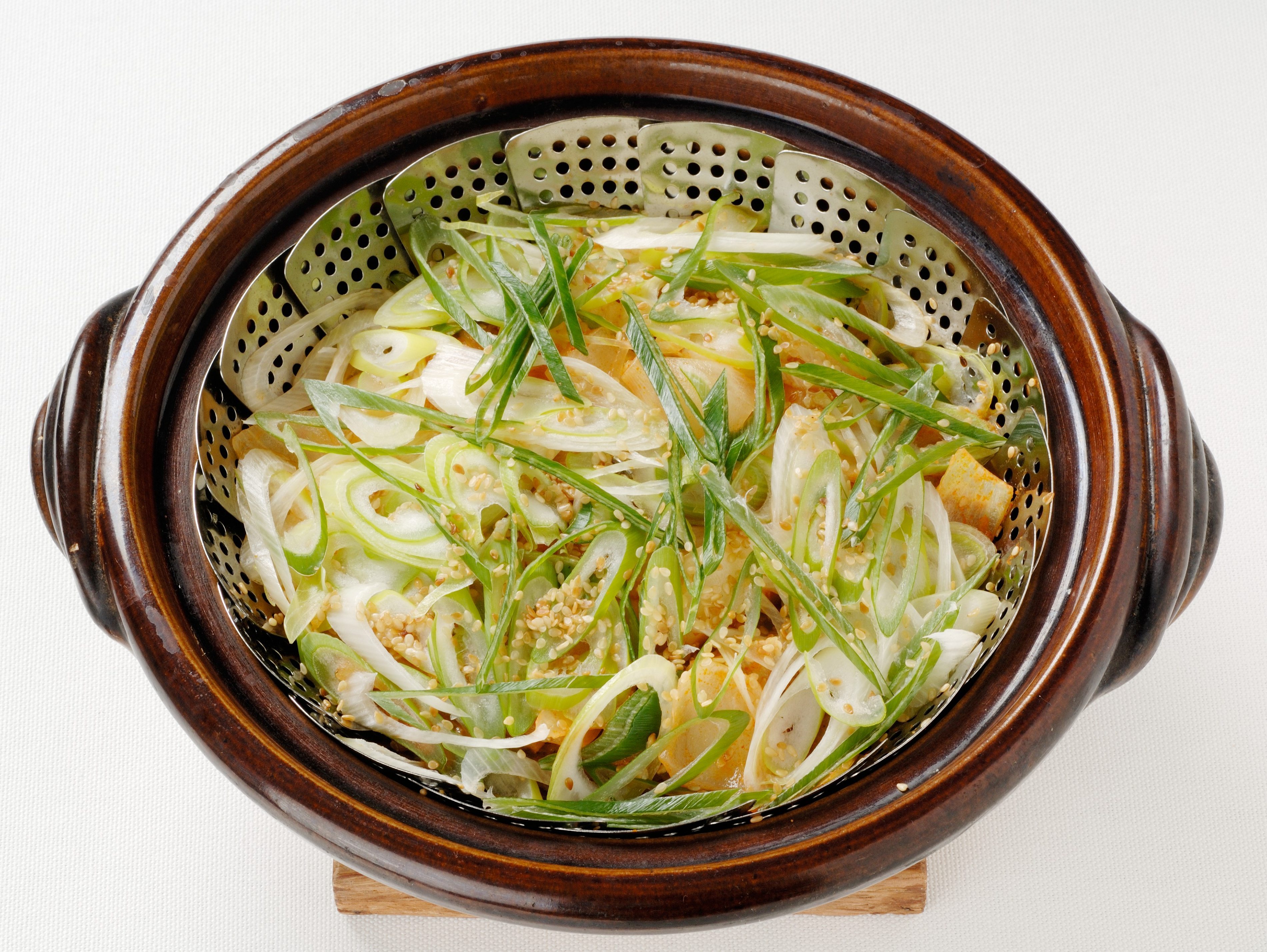 夏のねぎらい～春雨と豚バラ肉の葱蒸し～