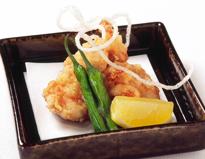 鶏の白酢揚げ