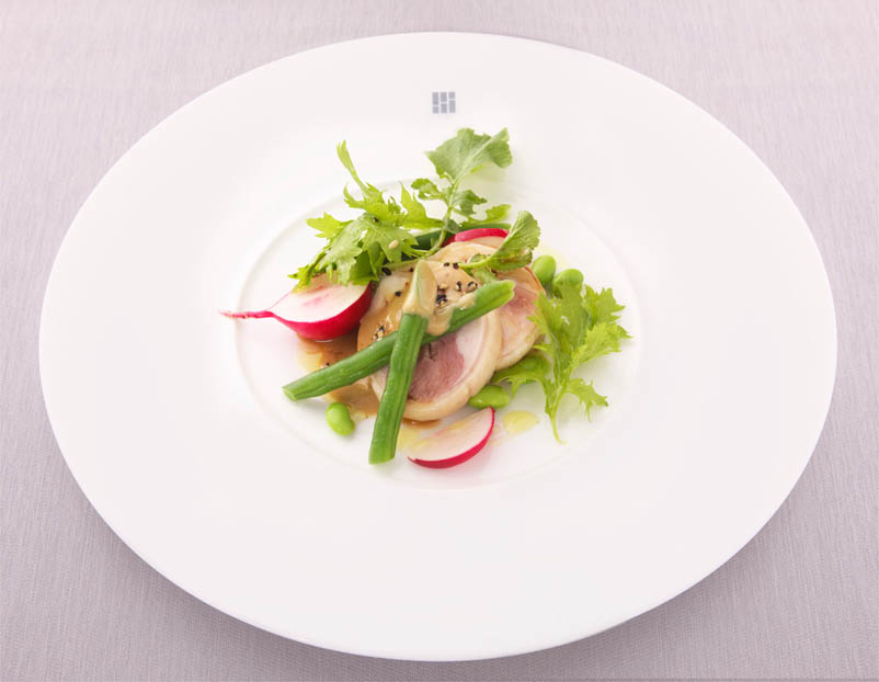 鶏もも肉の昆布だしブレゼ