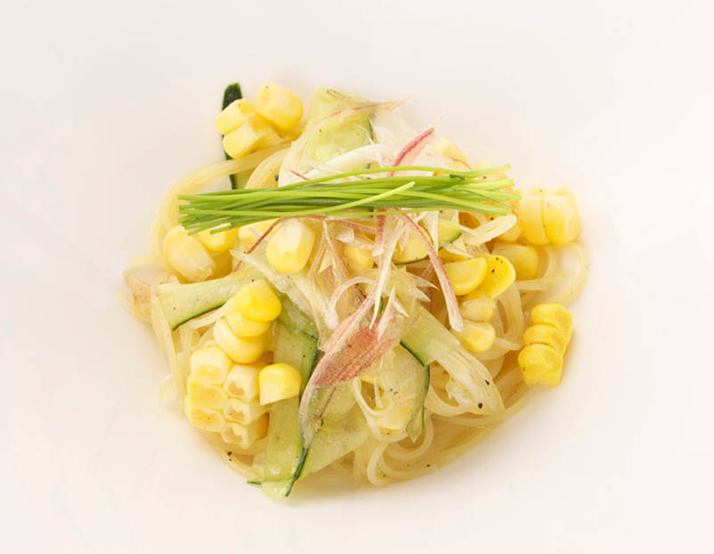 夏野菜の新和食冷やしカッペリーニのレシピ 作り方 レシピ ミツカン業務用商品 メニューサイト