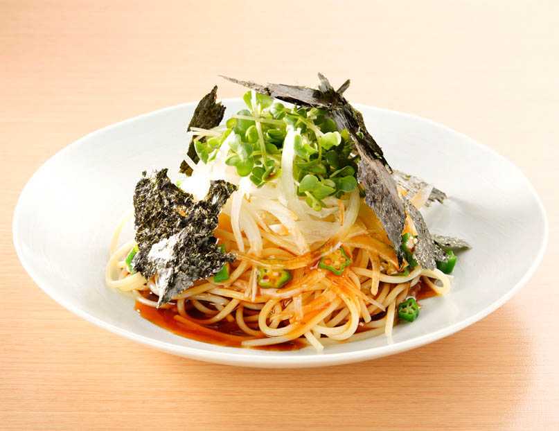 もみのりのぽん酢パスタ