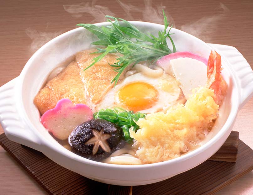 鍋焼きうどんのレシピ 作り方 レシピ ミツカン業務用商品 メニューサイト