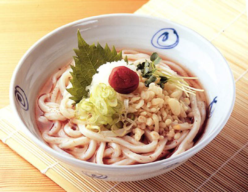 梅かつおうどん