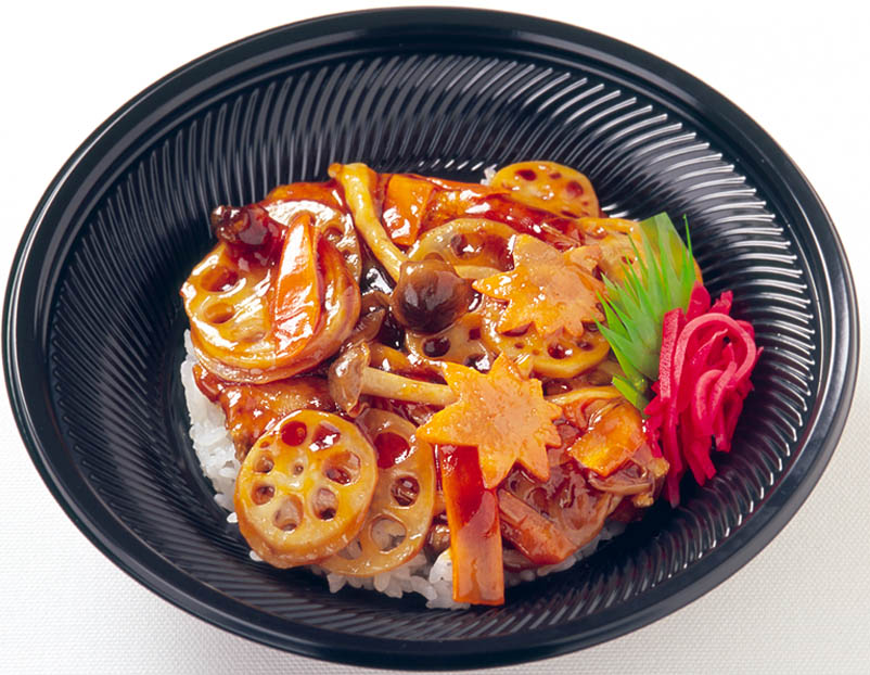 さんまときのこの秋三昧丼