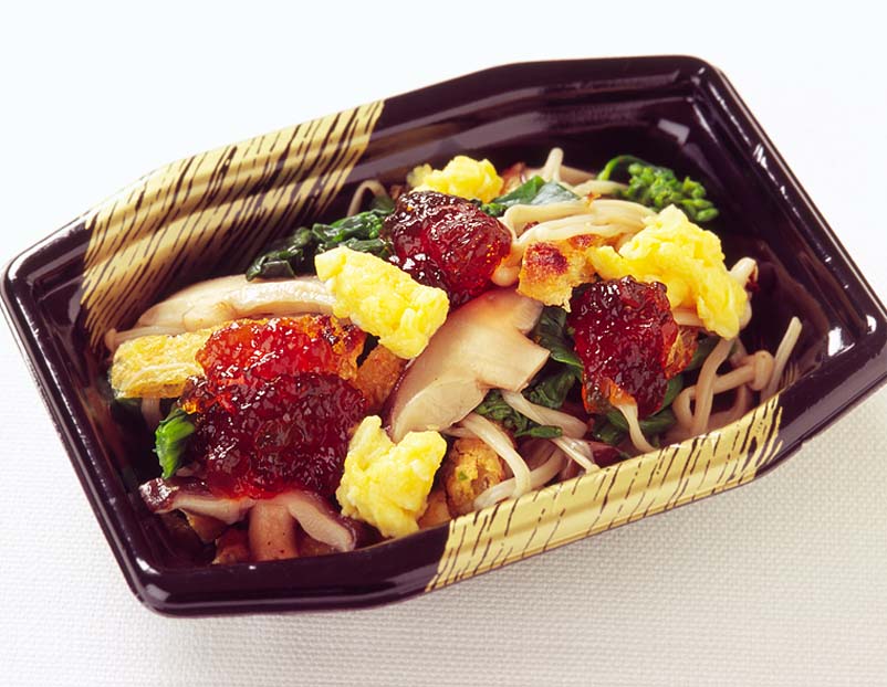 菜の花と焼き油揚げの和え物 ぽん酢ジュレ添えのレシピ 作り方 レシピ ミツカン業務用商品 メニューサイト