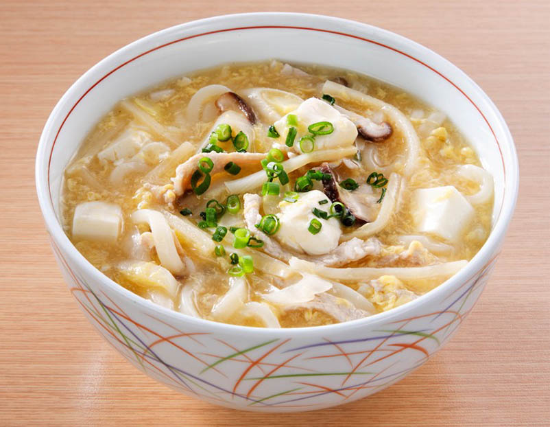 酸辣うどん
