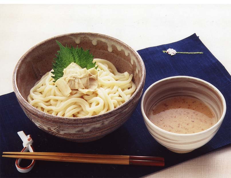 湯葉豆乳つけうどん