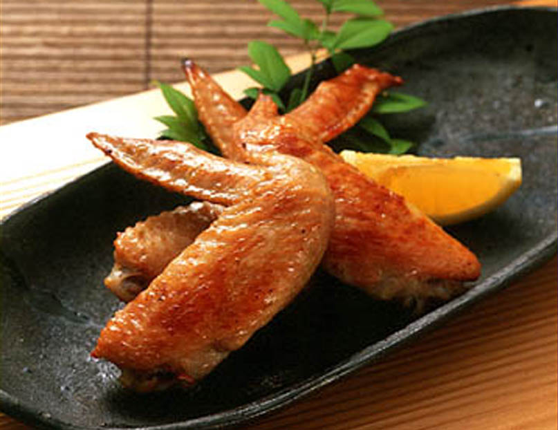 手羽先の塩だれ焼きゆずこしょう風味