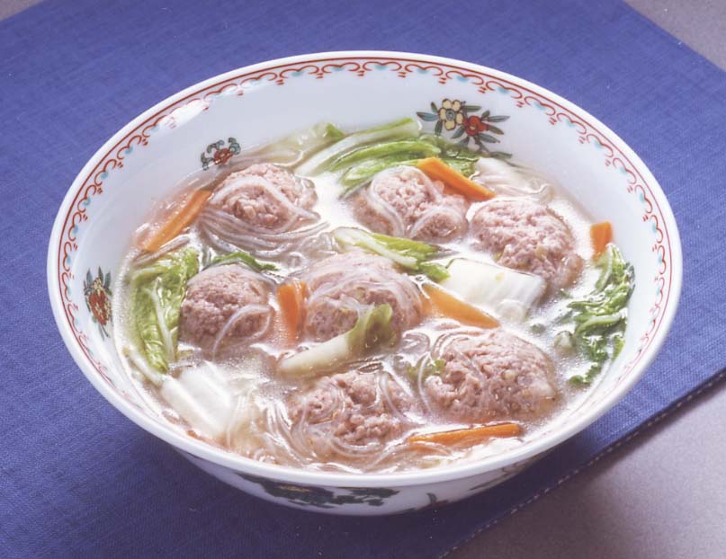 はるさめと肉だんごのスープ煮
