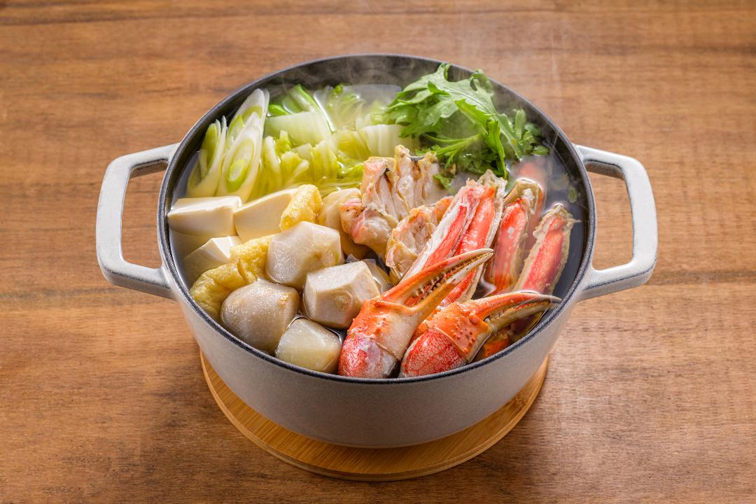 福井　ひっでおいしーかにの焼あごだし鍋のレシピ・作り方