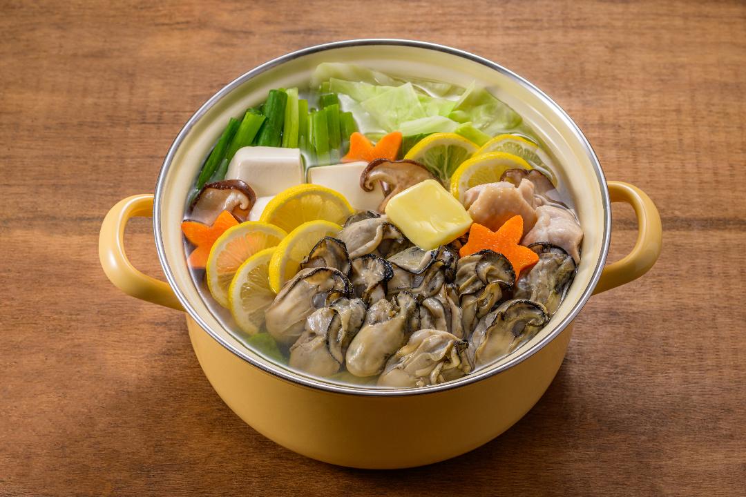 広島　好きじゃけぇかきの塩バターレモン鍋のレシピ・作り方