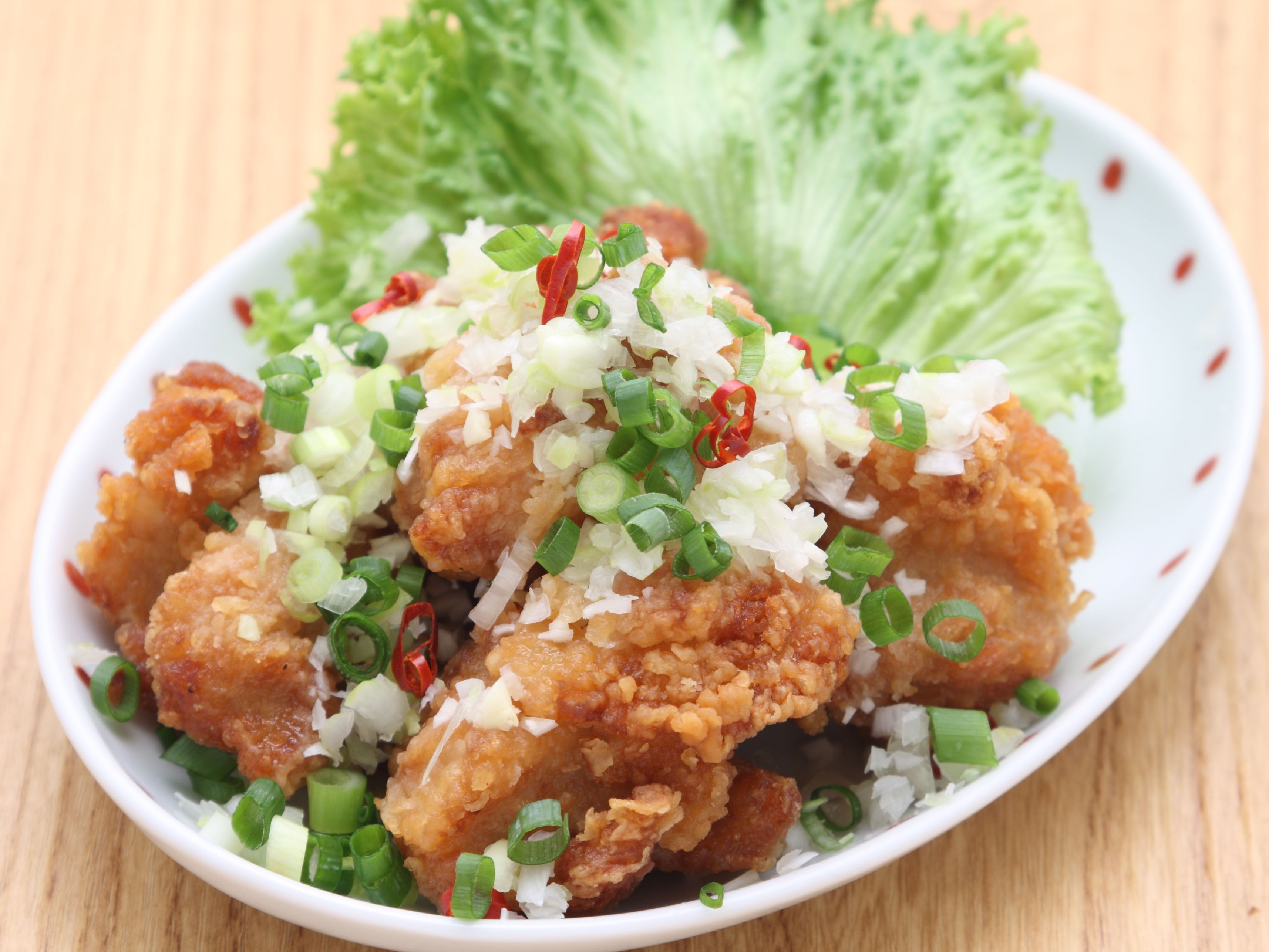 ペペロンチキン　Wねぎのせ