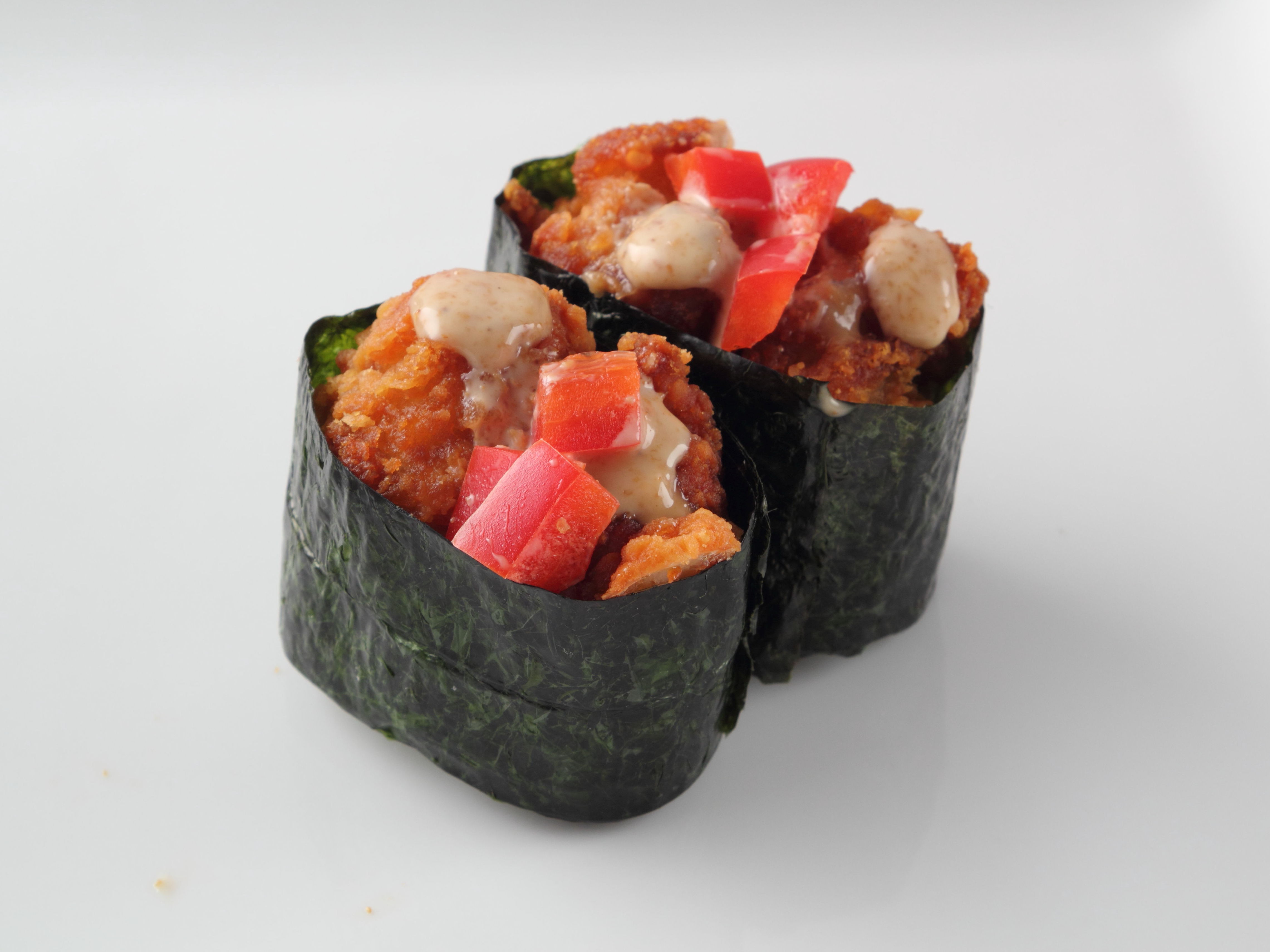 ごまだれ唐揚げ軍艦