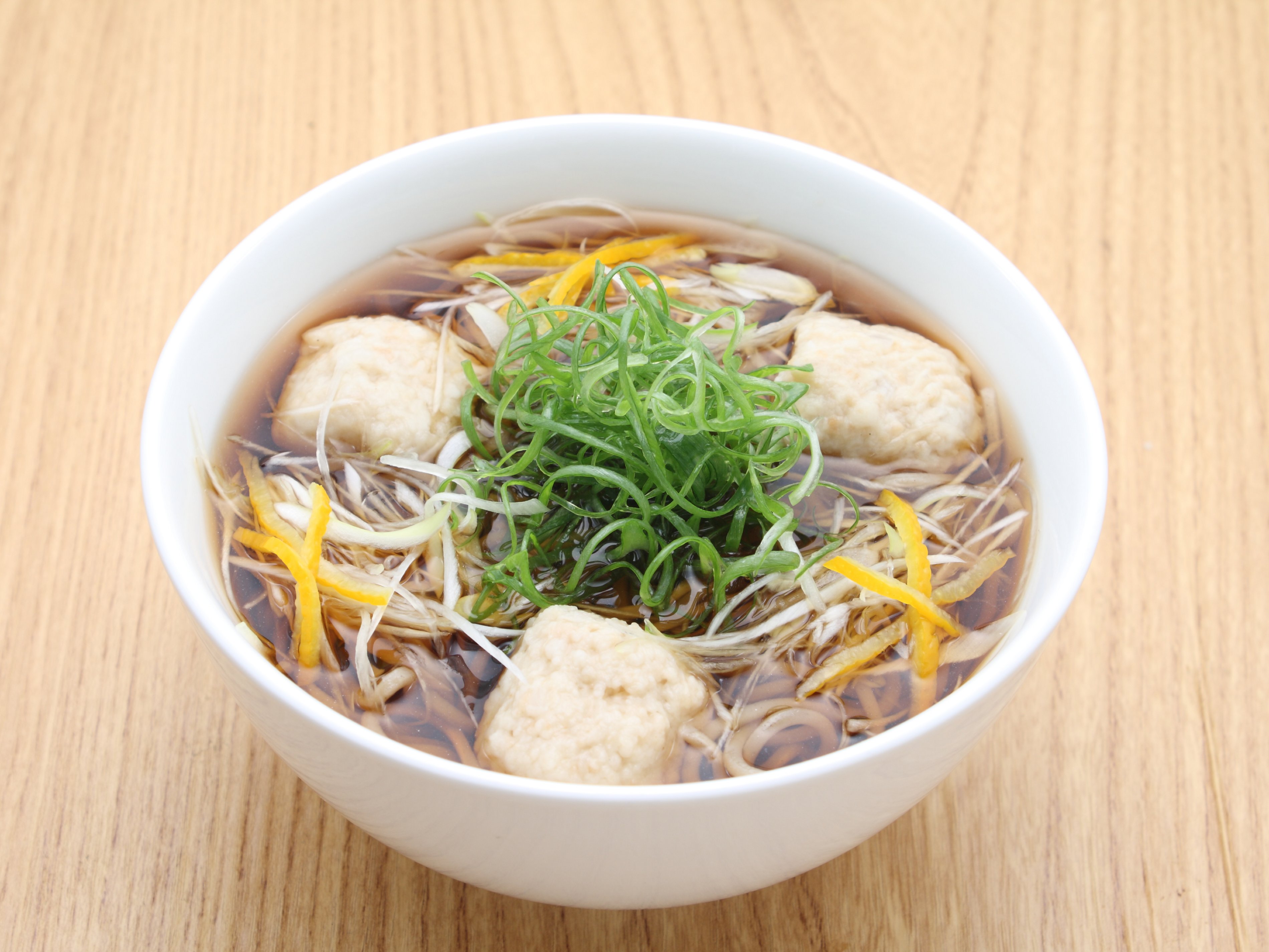 つくねと葱の香味そば