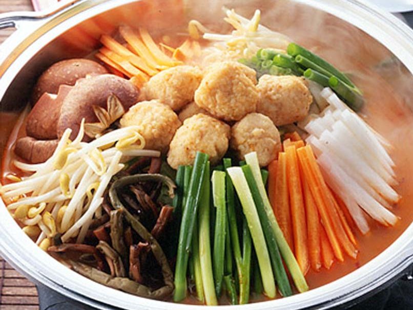 韓国風野菜キムチ鍋のレシピ・作り方