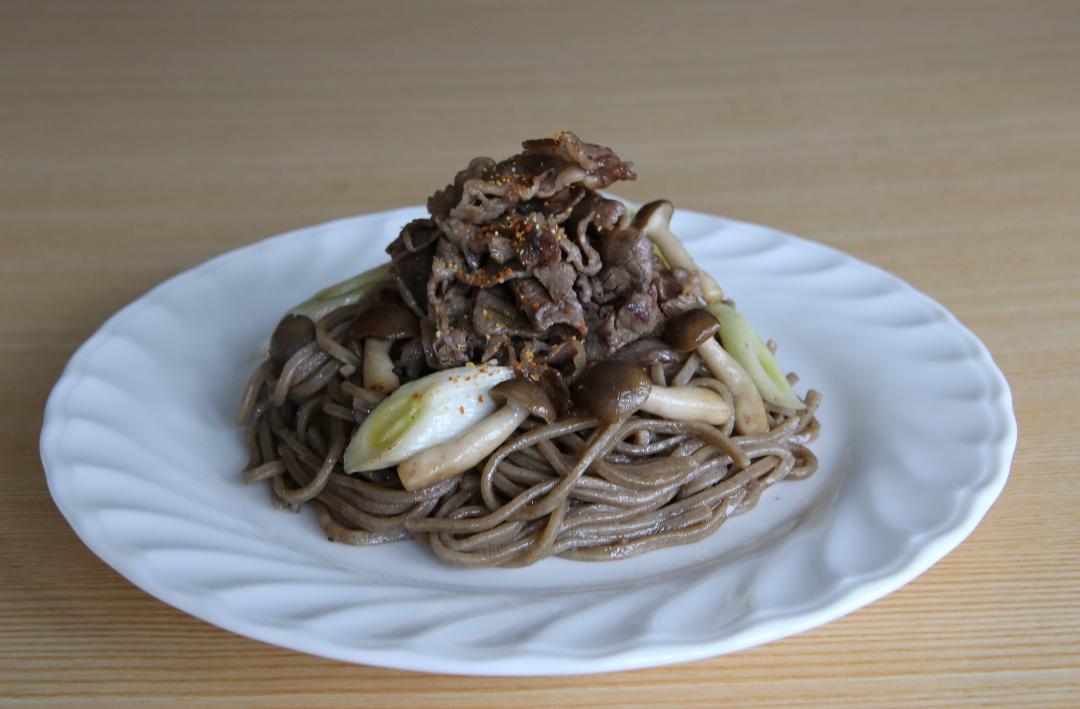 和そばの焼きそばのレシピ・作り方