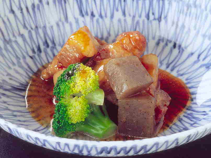 豚ばら肉のお酢煮込み