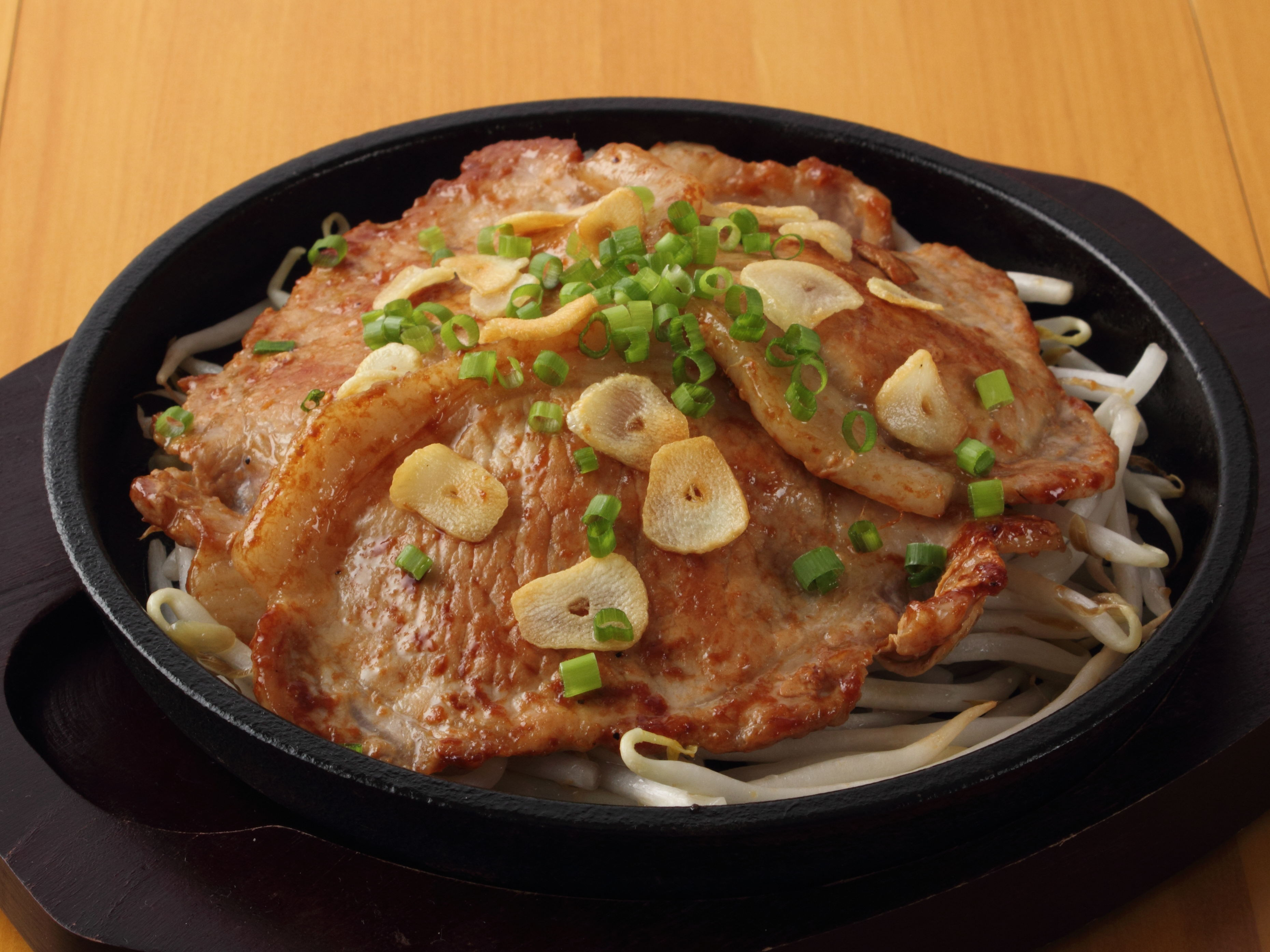豚のにんにくしょうが焼き