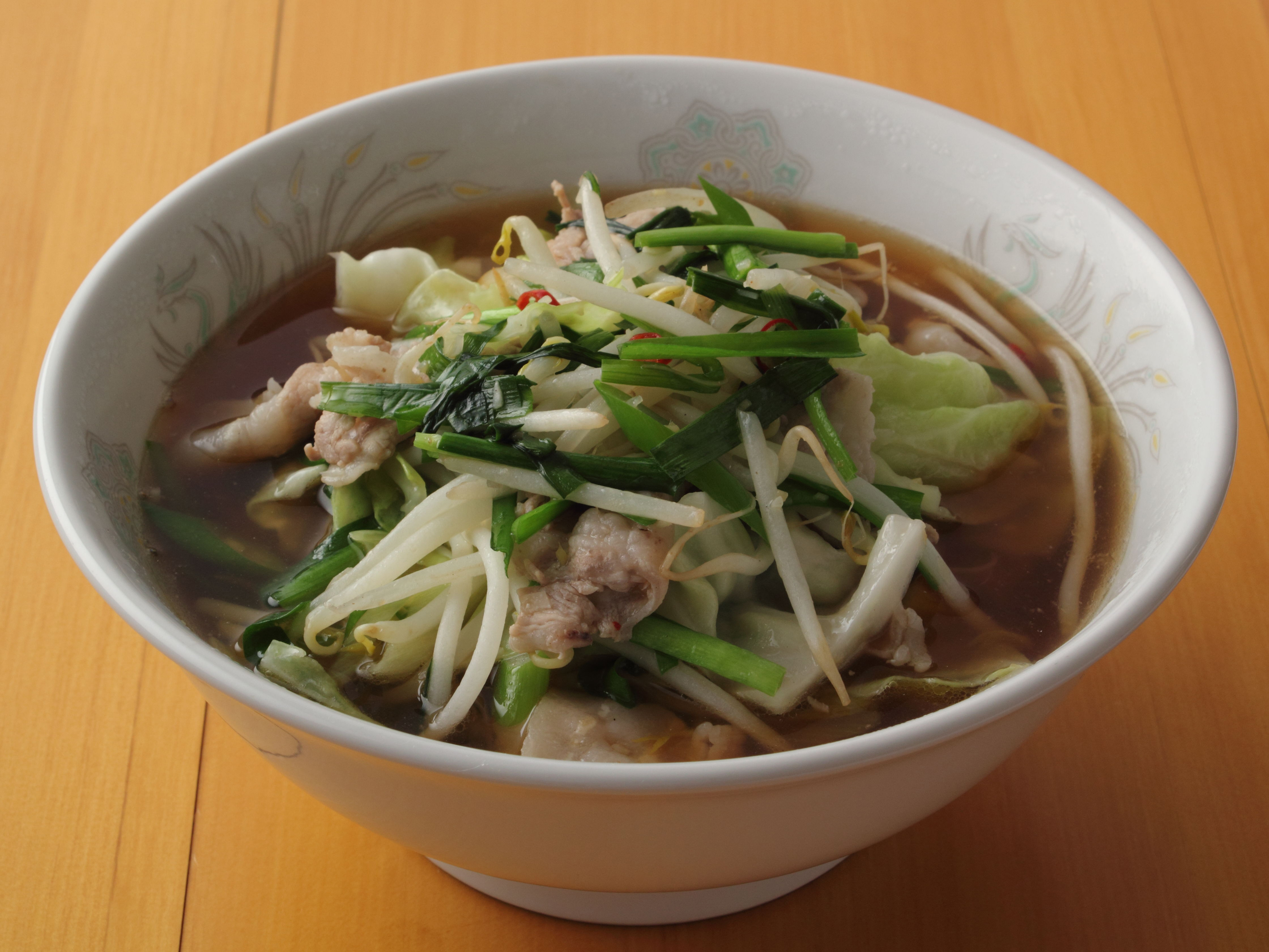 肉野菜炒めラーメン