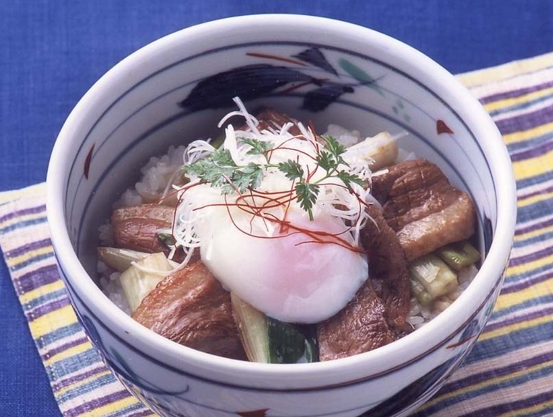 鴨ねぎ丼