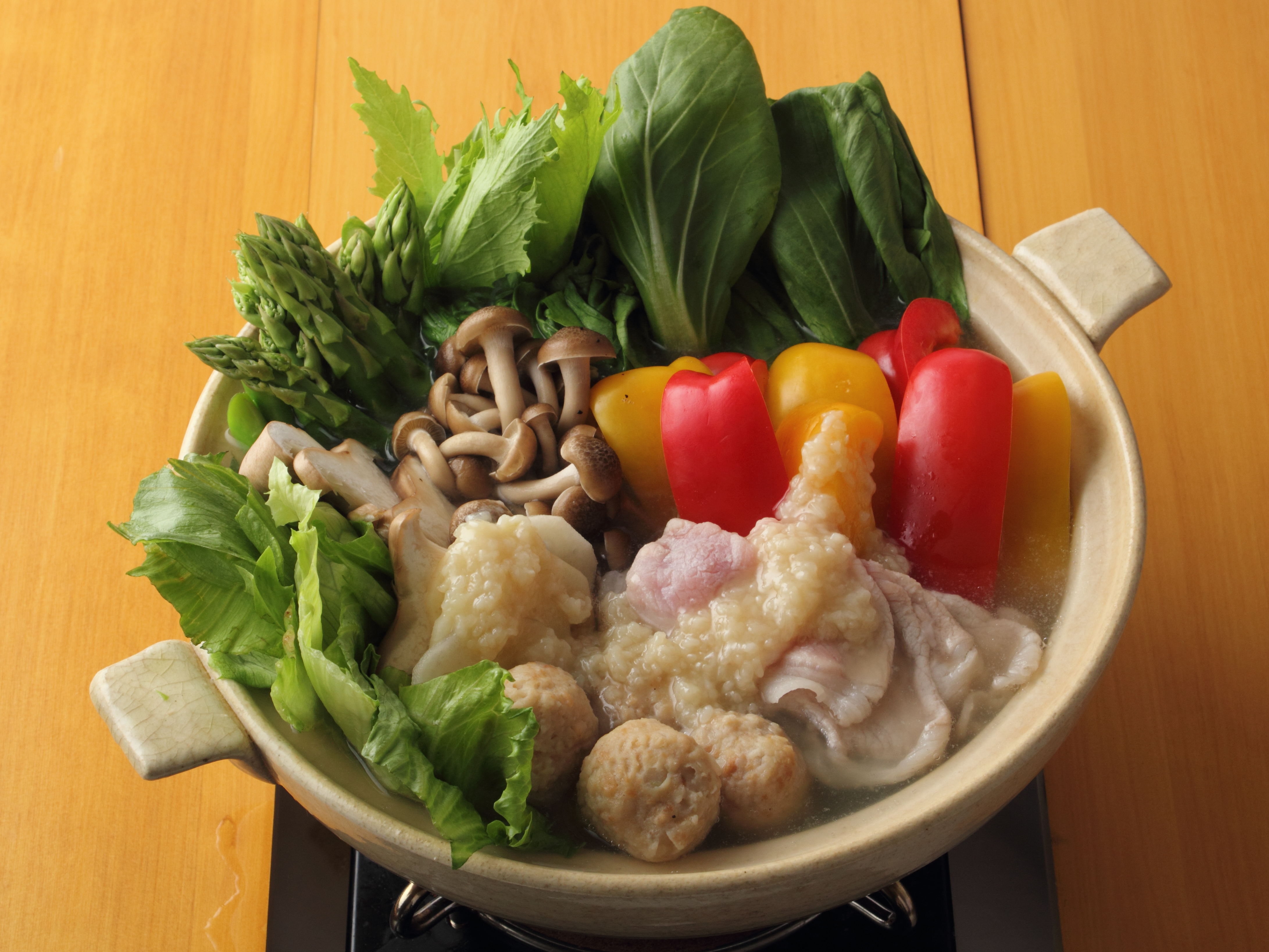 野菜いろいろ塩麹鍋